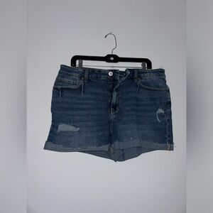 Macys I.N.C Core denim shorts high rise